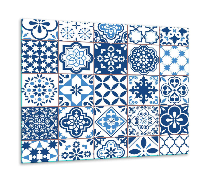 TMK ArtDeko Herdabdeckplatte 1 Teilig 60x52 cm - Spritzschutz Herdabdeckung – Herdschutz aus Sicherh
