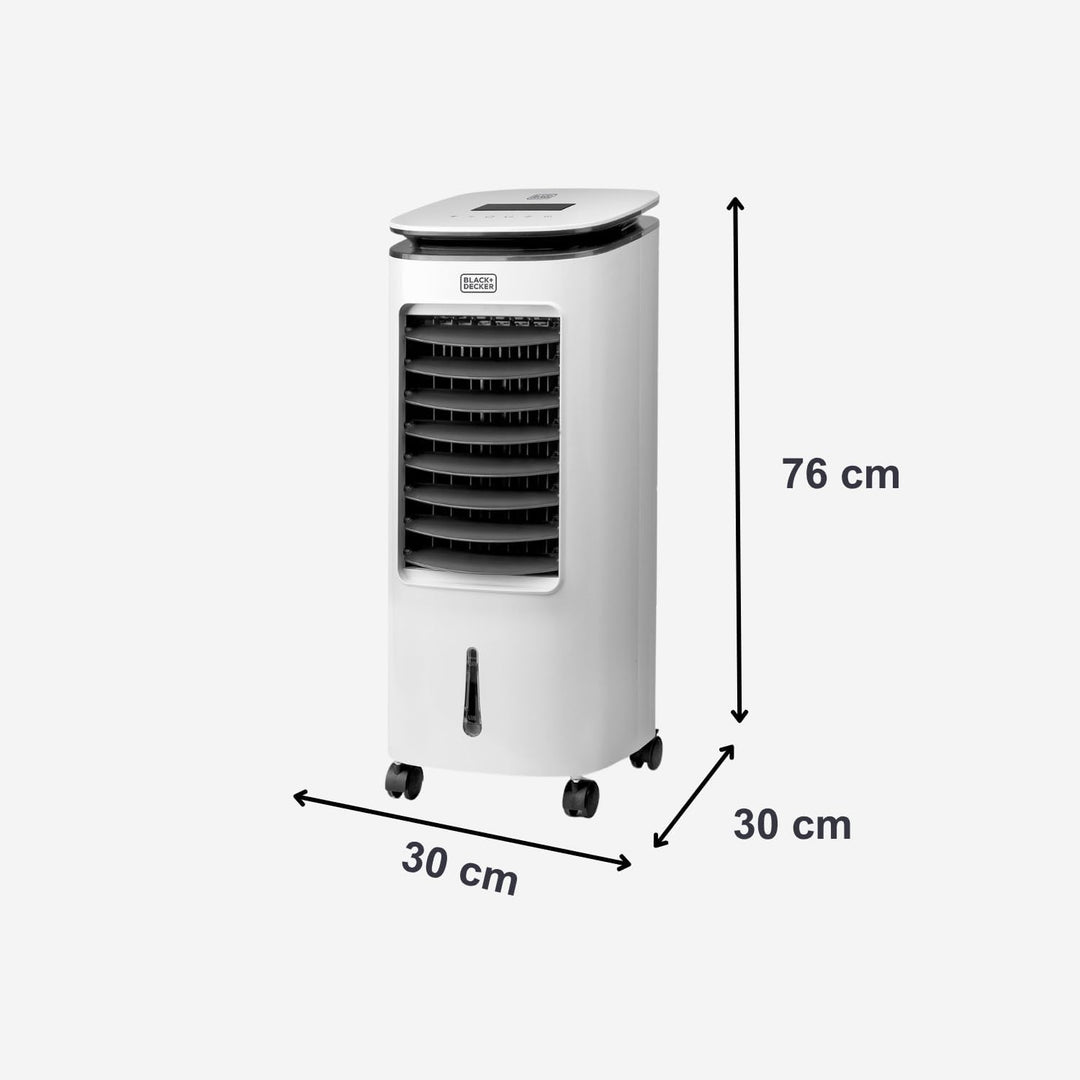 Black+Decker BXAC7E Ventilator Luftbefeuchter, 65, Kunststoff, Weiss 7