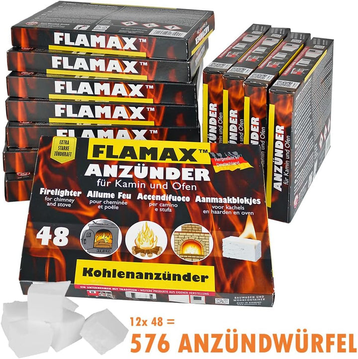 288x / 576x / 1152x Anzündwürfel Kaminanzünder Kohleanzünder Anzünder Würfel Grillanzünder Ofenanzün