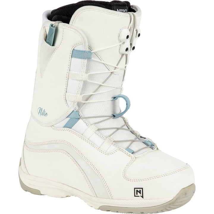 Nitro Snowboards Damen Futura TLS '23 All Mountain Freeride Freestyle Schnellschnürsystem Boot Snowb
