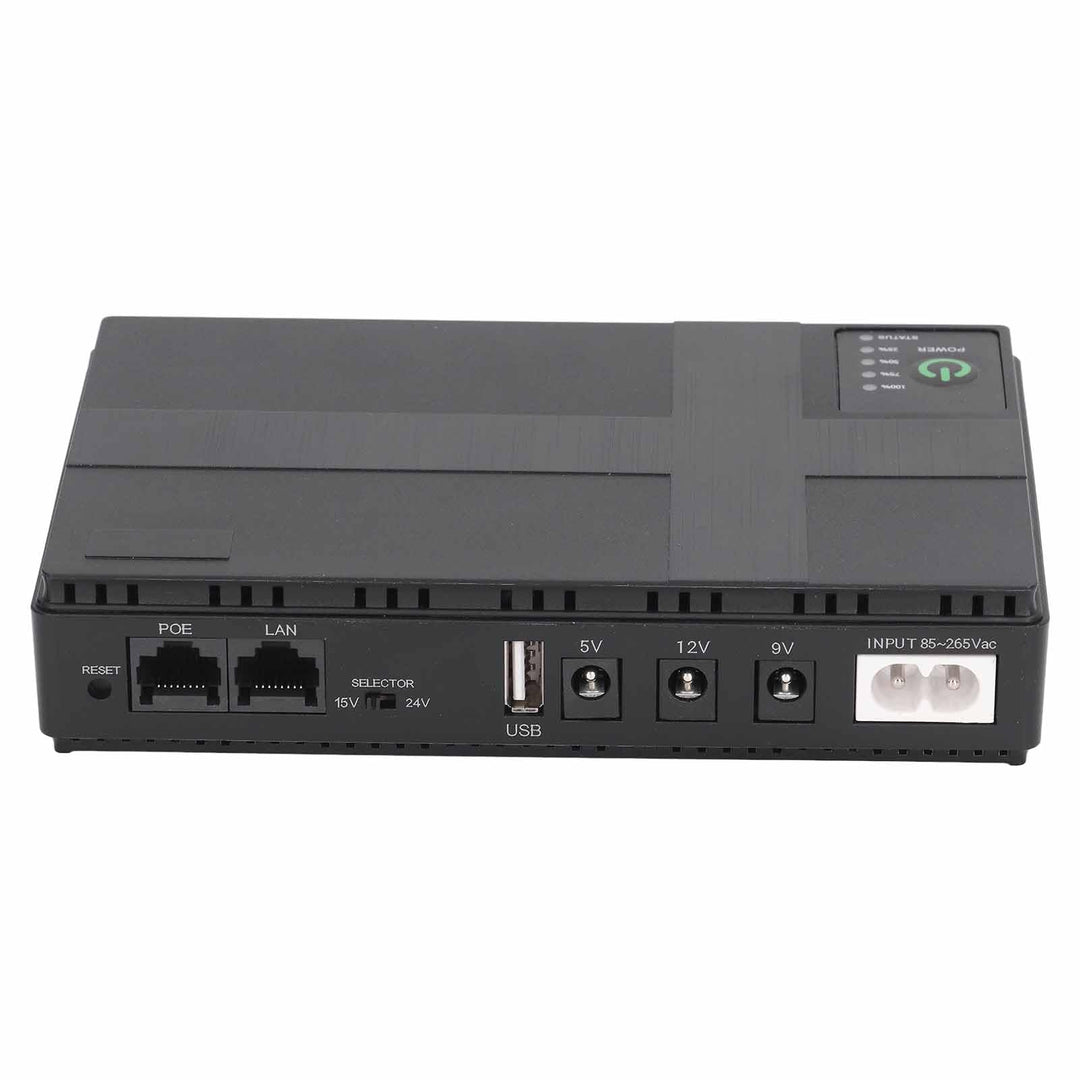 Ejoyous UPS Unterbrechungsfreie Stromversorgung, USB USV Batterie Backup 10400mAh Ausgang 5V 9V 12V