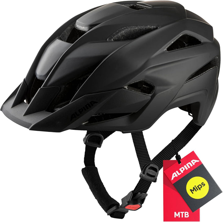 ALPINA Stan MIPS - Leichter, Sicherer & Optimal Belüfteter All-Mountain MIPS Fahrradhelm mit Fliegen