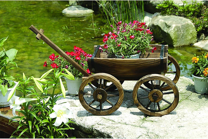 HTI-Line Dekohandwagen Sommerset Braun, Braun