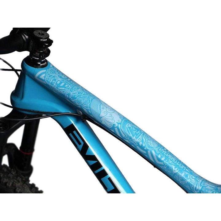 Dyedbro MTB-Rahmenschutzfolie Weiss Viking (weiss) (matt), Viking (weiss) (matt)