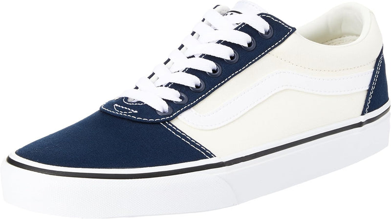 Vans ans Herren Ward Sneaker, (Suede/Canvas) 39 EU Canvas Block Dress Blues White, 39 EU Canvas Bloc