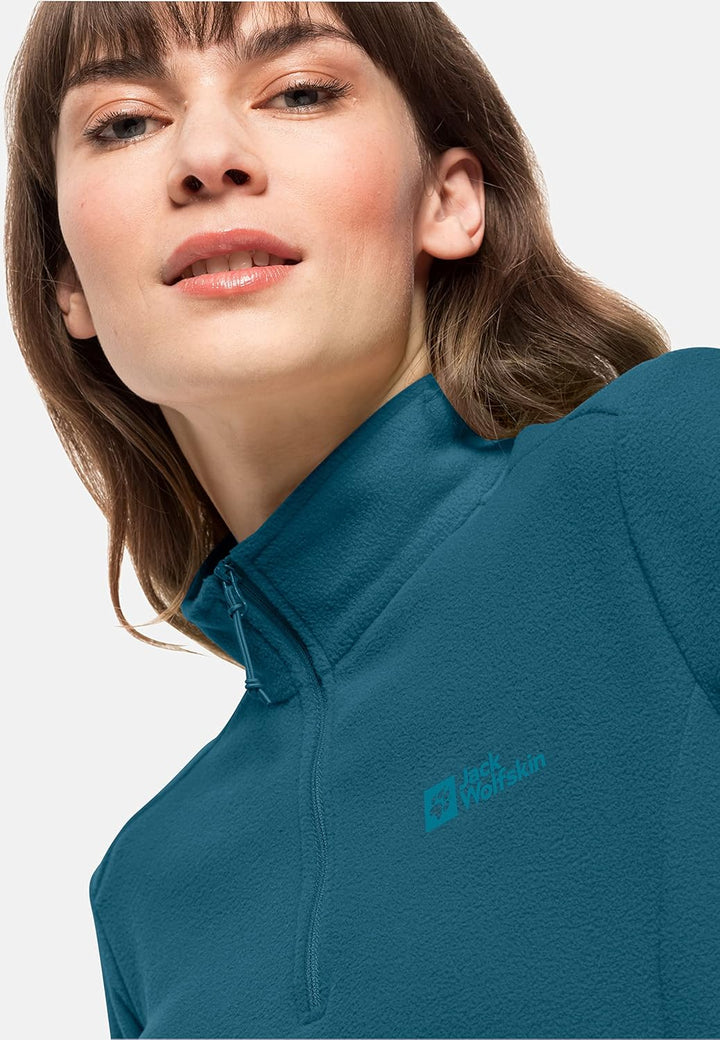 Jack Wolfskin Damen Taunus Hz W Pullover S Blue Coral, S Blue Coral