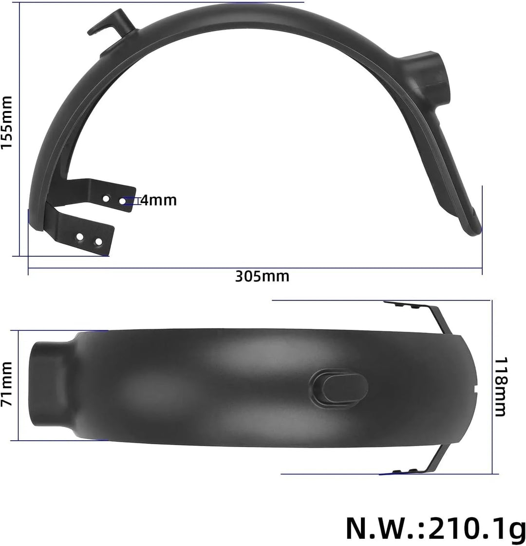 Schutzblech hinten mit Halterung für Xiaomi 4 Ultra Schutzblech für Elektroroller, Zubehör für Scoot