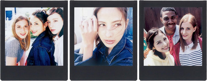 INSTAX Square Film Black Frame (Packung mit 2) Black Border 10 Stück (Packung mit 2), Black Border 1