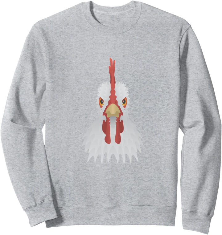 Hühnerkopfgesicht Sweatshirt