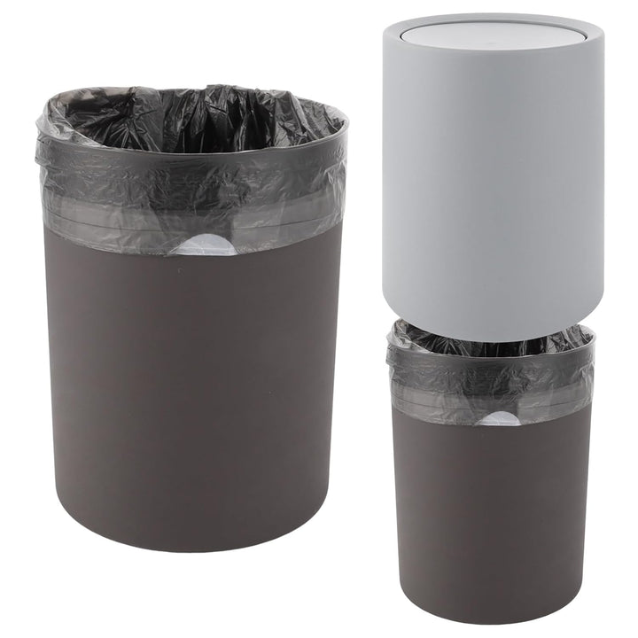 STARVAST Schwingdeckeleimer Mod. 8 Liter Kosmetikeimer mit Deckel aus hochwertigem Kunststoff mit In