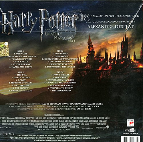Harry Potter and the Deathly Hallow, Vinyl