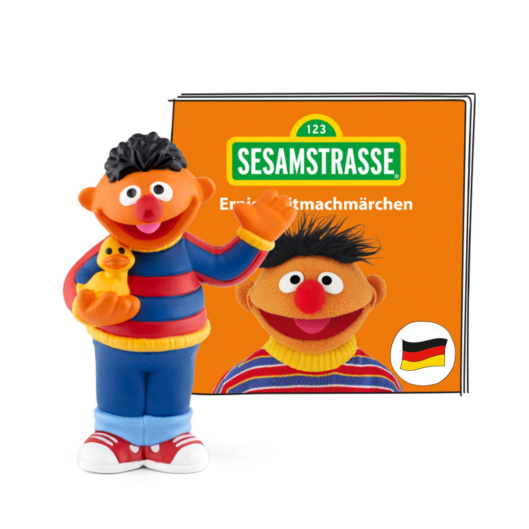 tonies Hörfigur für Toniebox, Sesamstrasse – Ernie, Hörspiel mit Liedern für Kinder ab 3 Jahren, Spi