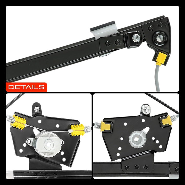 Frankberg 2x Fensterheber Elektrisch Ohne Motor Vorne Links Rechts Kompatibel mit B-Max JK MPV B-Max