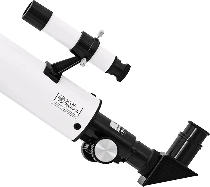 Zoomion Spaceboy 50/500 AZ astronomisches Teleskop Fernrohr für Kinder und Einsteiger Astronomie Set