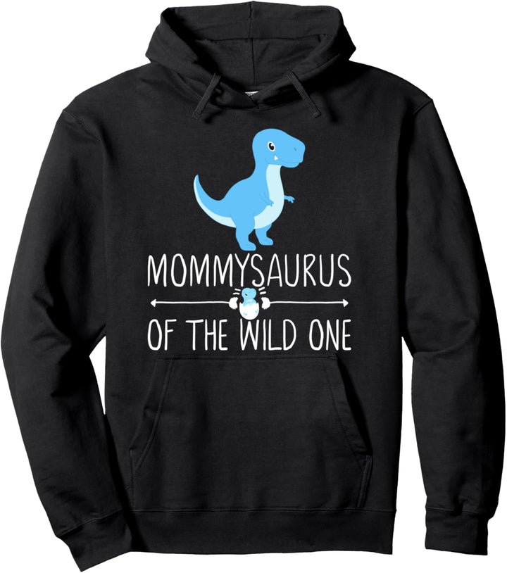 Mommy Saurus Mommysaurus T-Rex Baby Saurus Mama Matching Pullover Hoodie