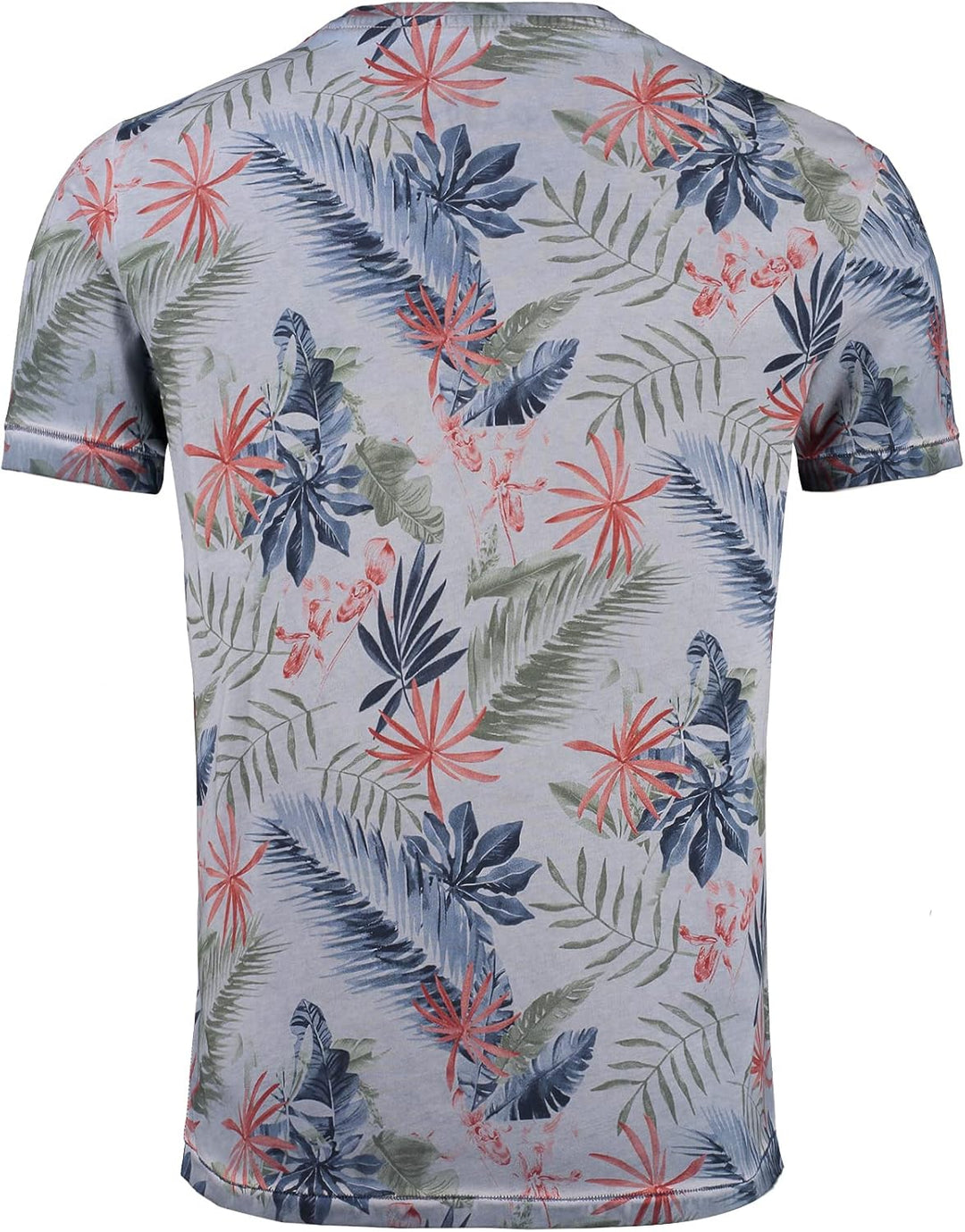 KEY LARGO Herren Santa Fe Round T-Shirt S Steel Blue (1214), S Steel Blue (1214)