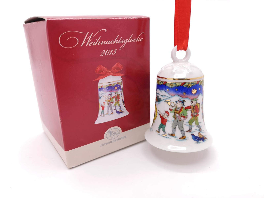 Hutschenreuther Porzellanglocke Weihnachtsglocke 2013 OVP
