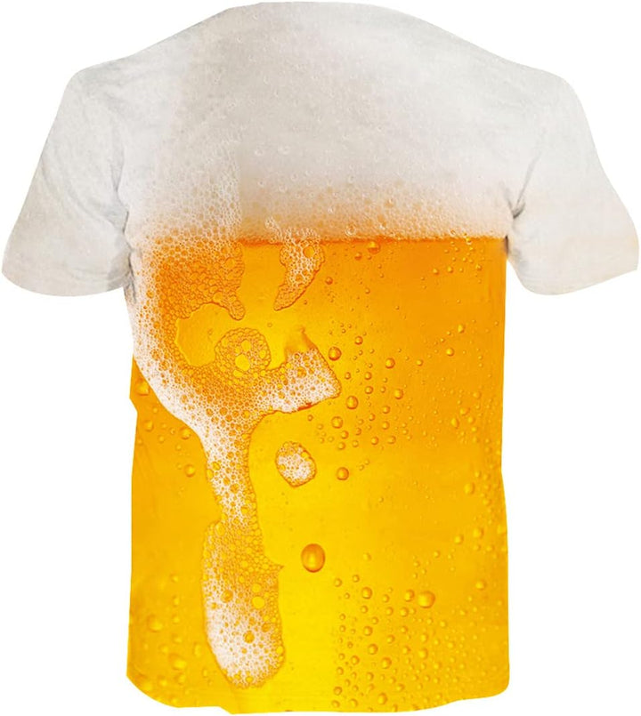 Loveternal Unisex T-Shirt 3D Druck Tee Shirt Sommer Beiläufige Grafik Kurzen Ärmeln Tops S-3XL S 1-0