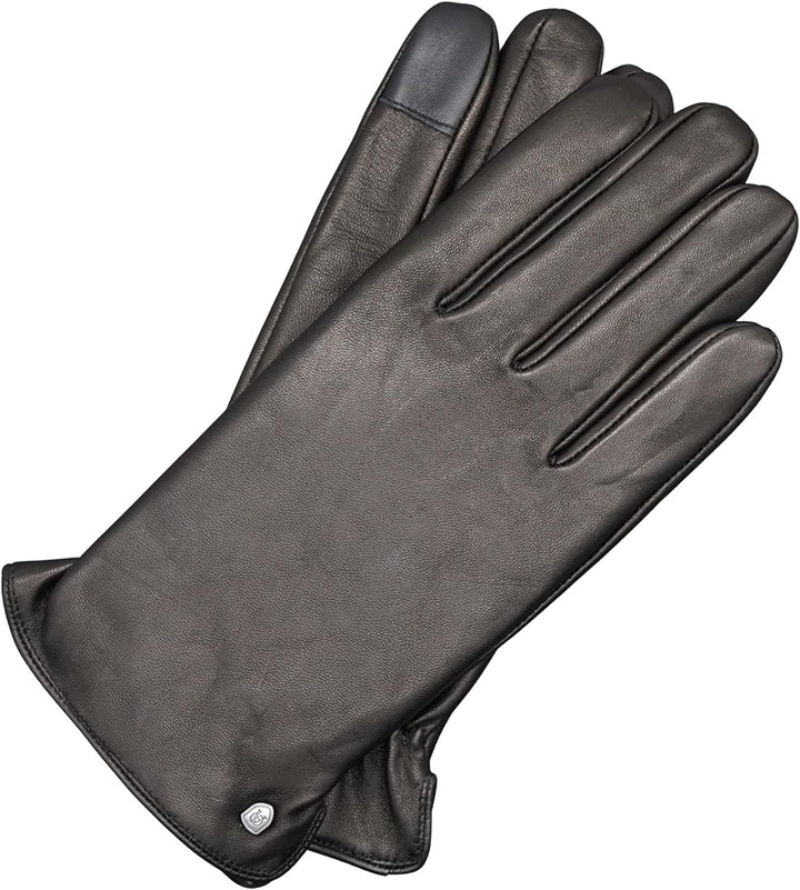 AKAROA ESTD 2019 Lederhandschuhe Herren TIM, Touchscreen Funktion, italienisches Leder, recyceltes S