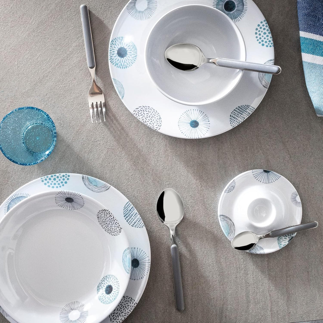 BRUNNER 0830143N.C7R Campinggeschirr für 2 Personen, Tête-À-Tête Deep Sea, 8-teilig