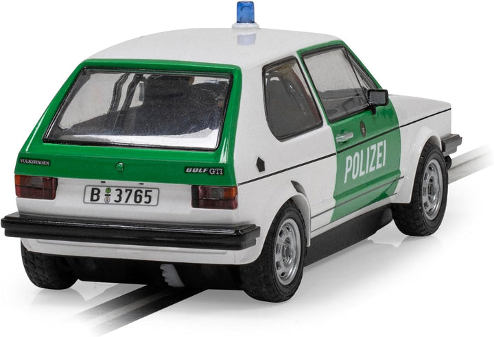 Scalextric C4572 Volkswagen Golf MK1 – Polizei-Slotcar