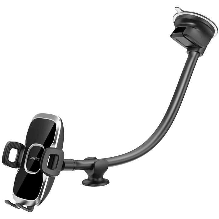 APPS2Car Auto HandyHalterung für Windschutzscheibe mit flexiblem Langen Arm, 13 Zoll Schwanenhals kf