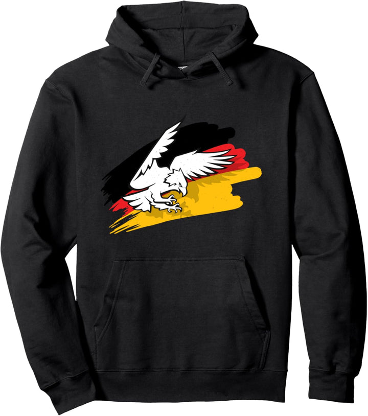 Deutsch Germany Deutschland Fahne Adler Flagge Geschenk Pullover Hoodie