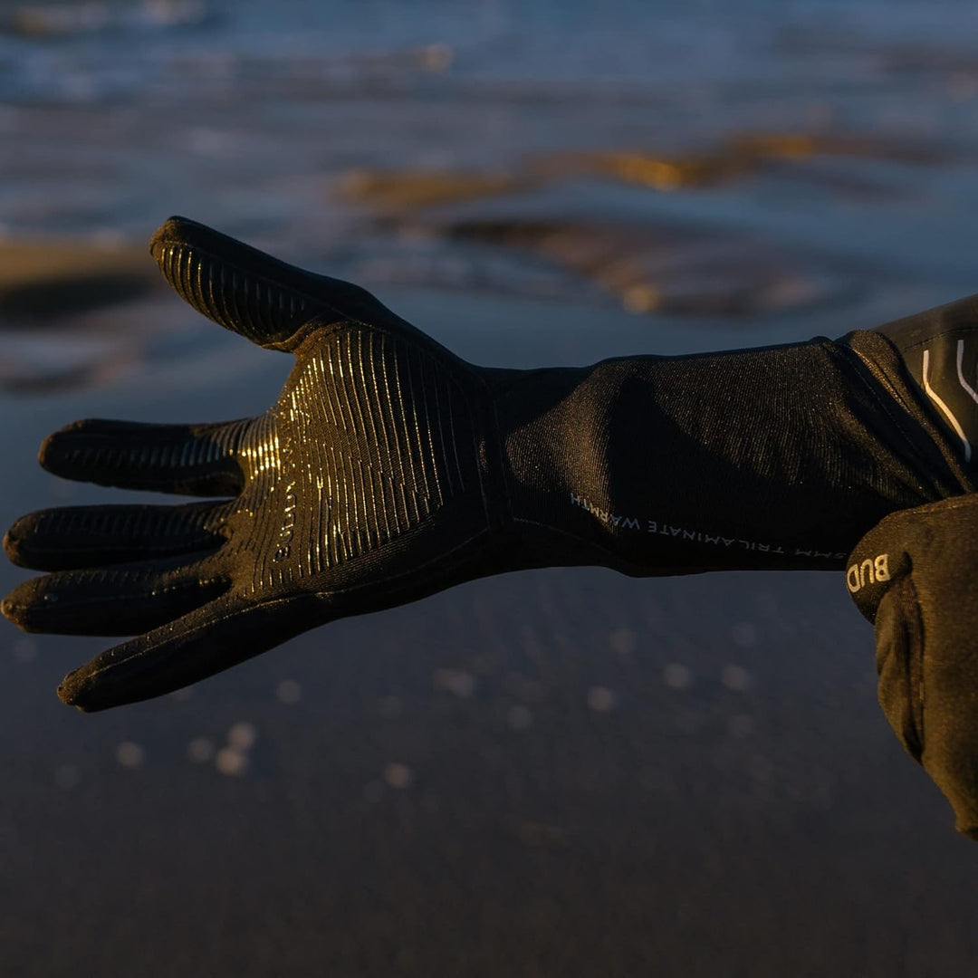 Buddyswim 2,5 mm Dicke Neoprenhandschuhe für das Freiwasserschwimmen. Kälteisolierende Handschuhe au