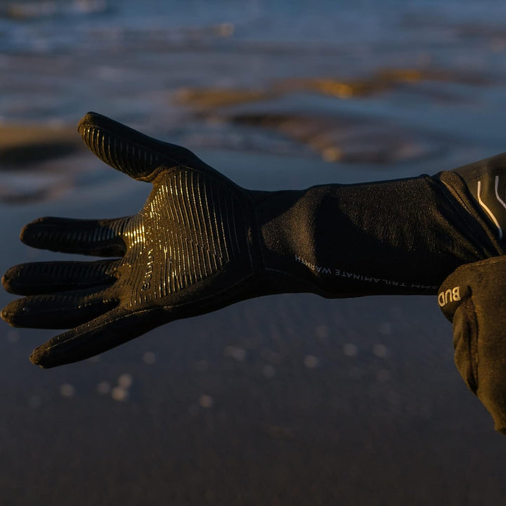 Buddyswim 2,5 mm Dicke Neoprenhandschuhe für das Freiwasserschwimmen. Kälteisolierende Handschuhe au