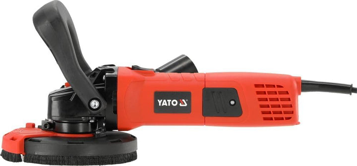 Betonschleifer Betonfräse Sanierungsfräse Set 1400W | Diamantschleifer 125 mm | mit Diamantschleifto