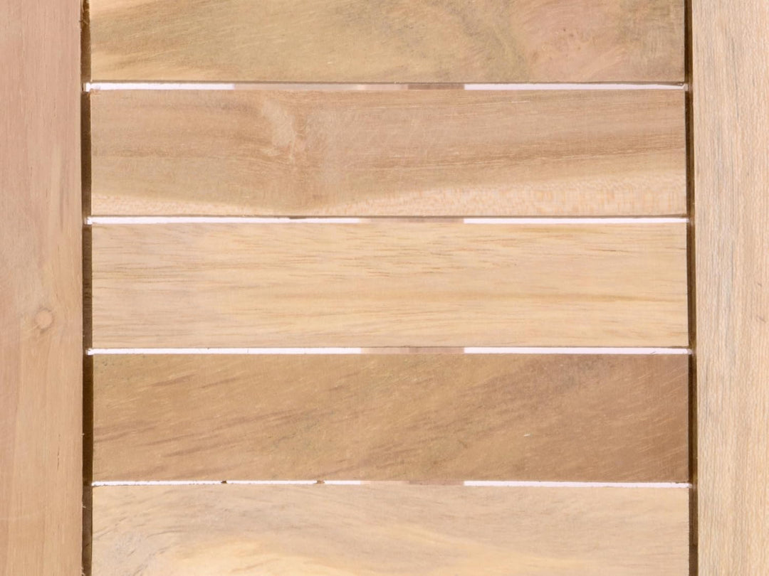 Divero Hocker Blumen-, Beistell-, Kinder-Tisch Garten Balkon Terrasse Teak-Holz klappbar behandelt u