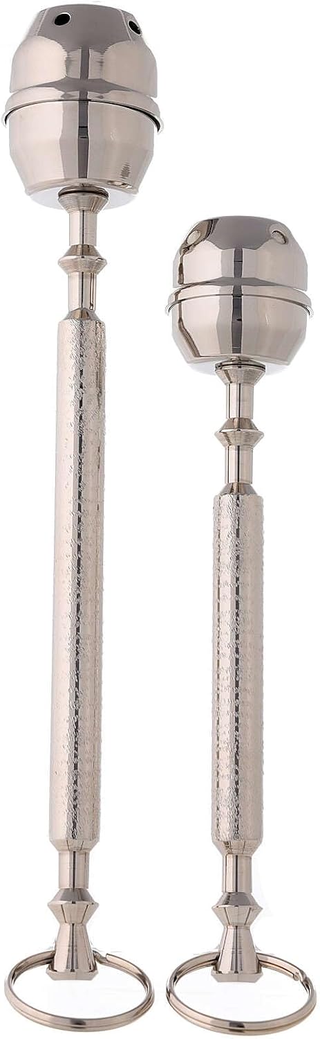 Weihwedel glaenzende Metall, 20 cm (7.88 inc.), 20 cm (7.88 inc.)