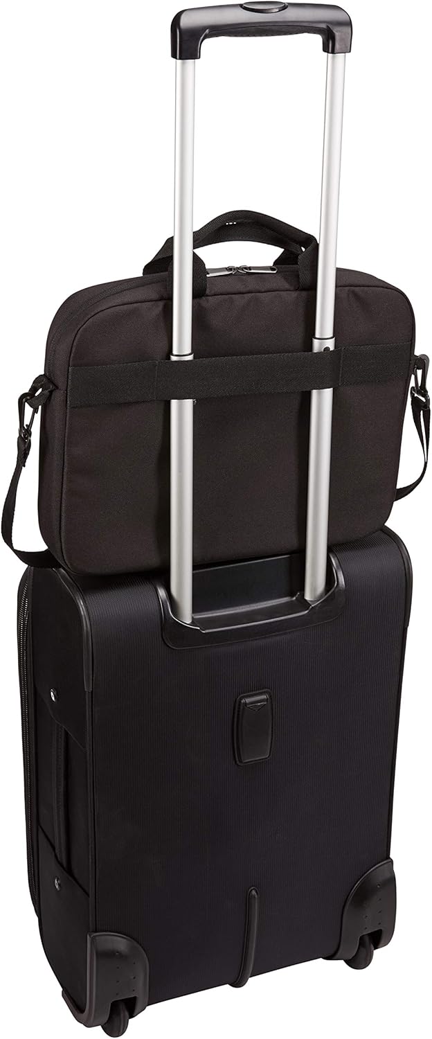 Case Logic Advantage Attaché Laptoptasche mit Einschubtasche für Tablet und Vorderfach für Kleingerä
