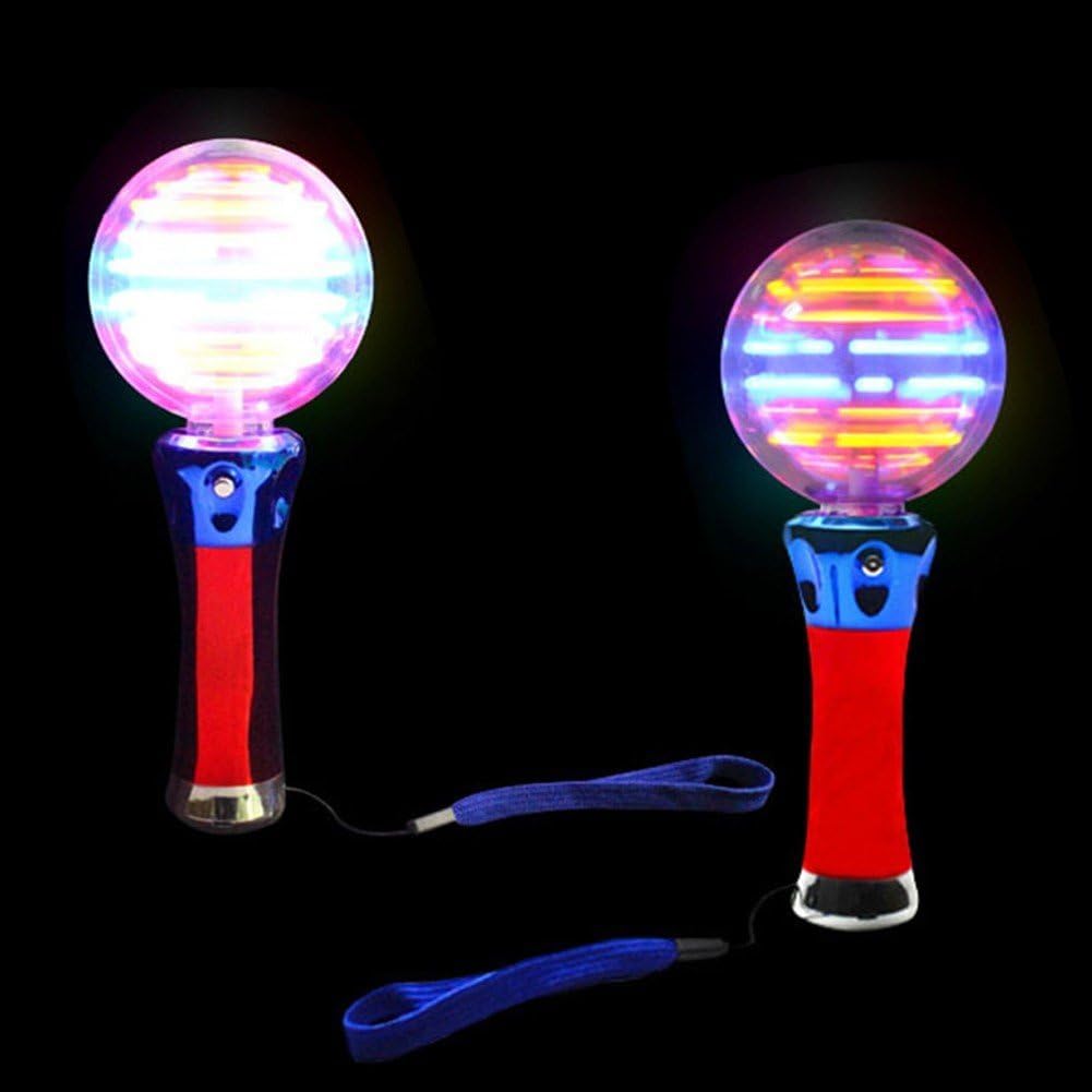 Blinkender Led-zauberstab, Konzertstäbe, Leuchtender Zauberstab, Leuchtender Musikball, Im Dunkeln L