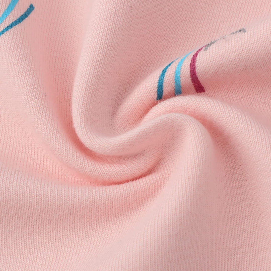 JinBei Mädchen Kapuzenkleid Langarm Kapuzenpullover Baumwolle Pullover Hoodie Sweatshirt Kleid Freiz