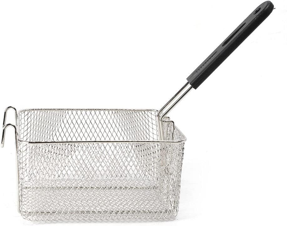 Elektrische Fritteuse, 5,5 l, Thermostat, Edelstahl, Deep Fry, elektrische Fritteuse, mit Korb
