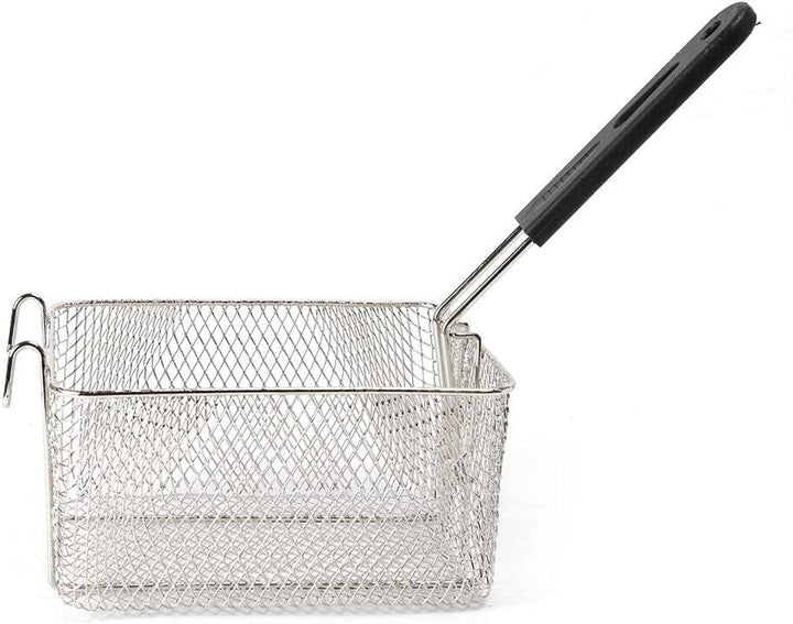 Elektrische Fritteuse, 5,5 l, Thermostat, Edelstahl, Deep Fry, elektrische Fritteuse, mit Korb