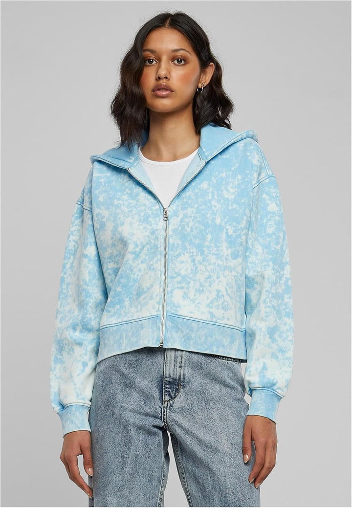 Urban Classics Damen Kapuzenpullover, Balticblue