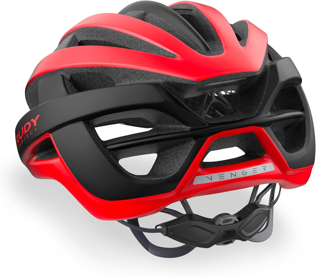 Rudy Project Venger Road Helm schwarz/rot, S