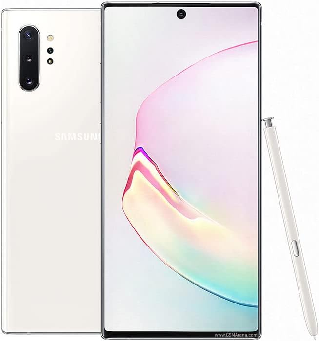 SAMSUNG Galaxy Galaxy Note 10+ 6,8 Zoll 256 GB Aura White Entsperrt weiss 256 GB, Entsperrt weiss 25