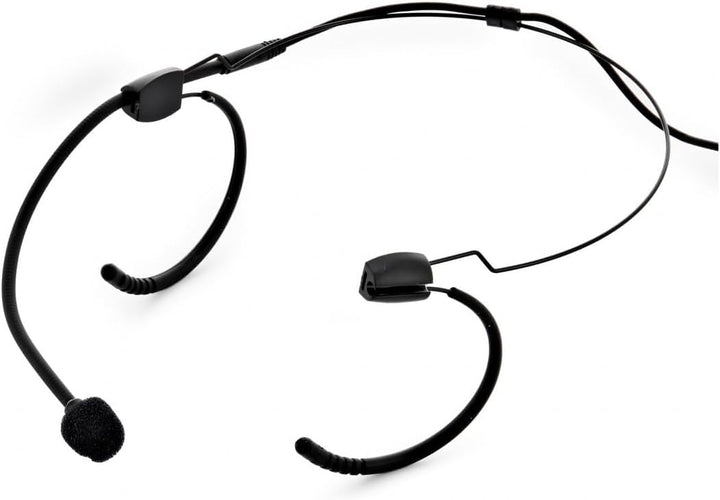 SubZero Kopfbügelmikrofon, kompatibel mit Sennheiser-Funksystemen, Schwarz