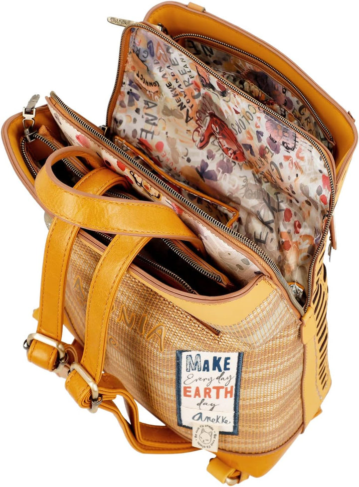 Anekke Damen Paseo 36795-227 Mehrfarbig, 27 x 29 x 11 Rucksack für unterwegs, bunt
