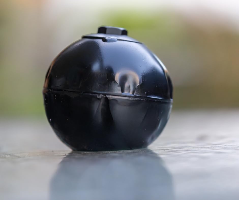 ABAZO Schornsteinfeger, Schornsteinfegerkugel zum Anschieben des Schornsteins zum Entfernen von Russ