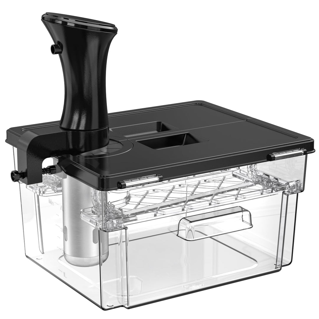 Sous Vide Behälter mit Deckel Sous Vide Container mit Rack 11L für Sous Vide Stick Garer Mehrere Mar