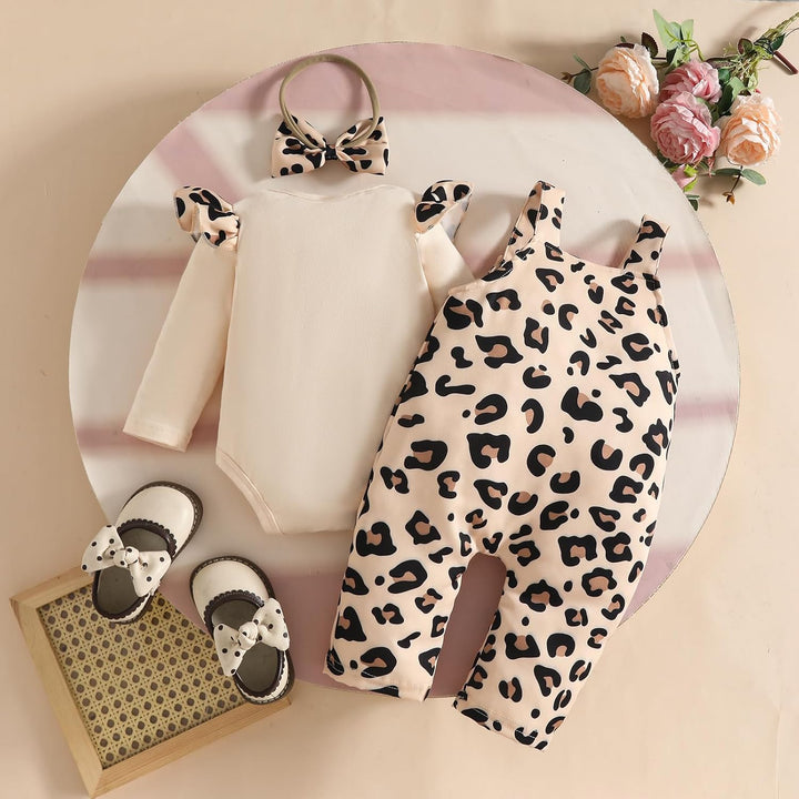 Baby Mädchen Kleidung Floral Tops Body Bär Latzhose Einstellbare Overalls Outfits Set 6-12 Monate Be
