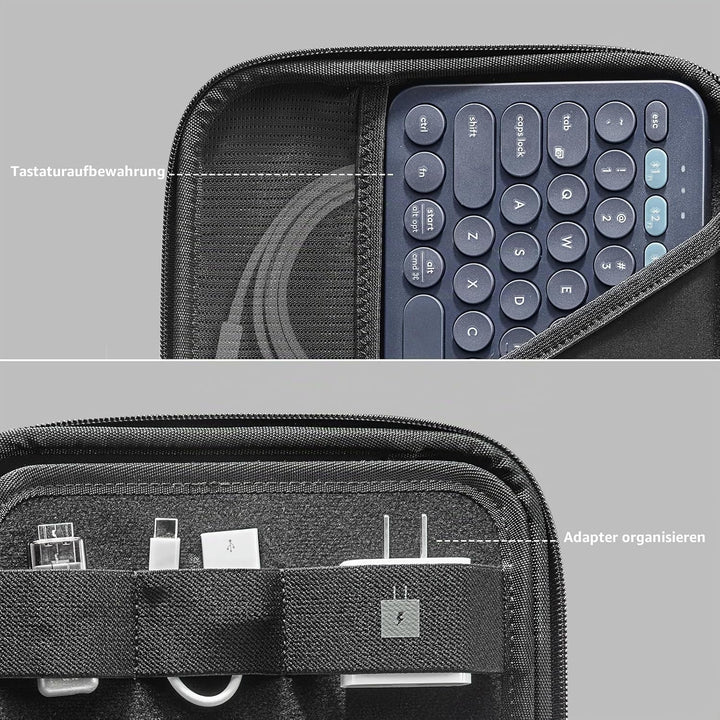 tomtoc Portfolio Tablet Tasche für 11 Zoll iPad Pro M2&amp;M1 4/3/2/1 2022-2018, 10,9" iPad 10 2022, 10,