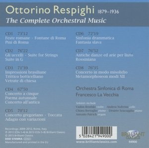 Complete Orchestral Music, Audio-CD