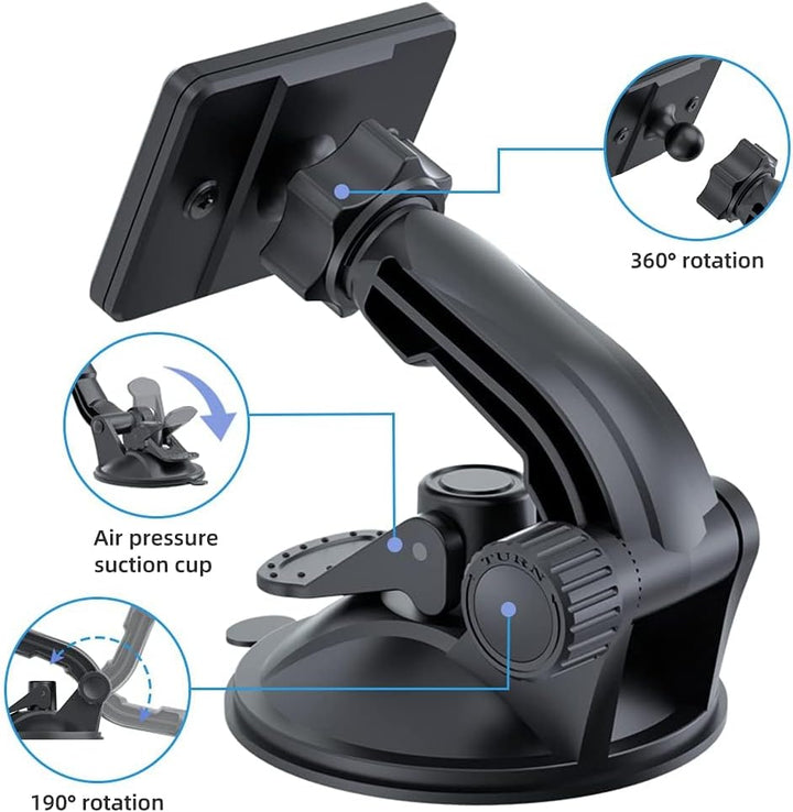 OHLPRO Tablet Halterung Auto Magnet, ipad Halterung Auto Vorne Armaturenbrett und Windschutzsche Mag