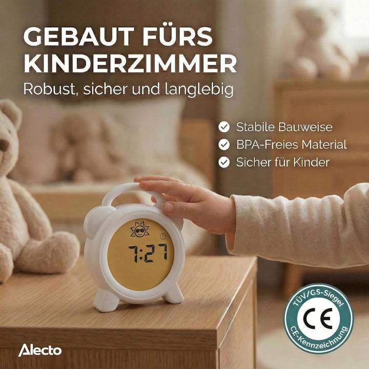 Alecto BC-100 - Wecker Kinder - Schlaftrainer Kinder