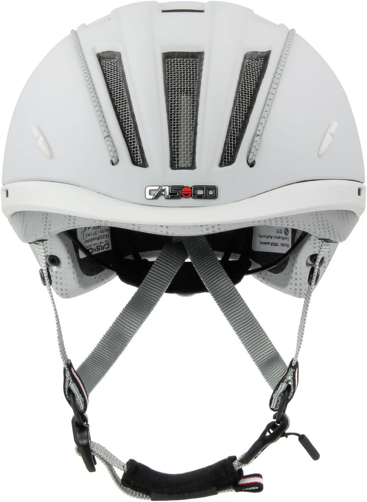 Casco Erwachsene Fahrradhelm Roadster TC L (58-60 cm) Weiss, L (58-60 cm) Weiss